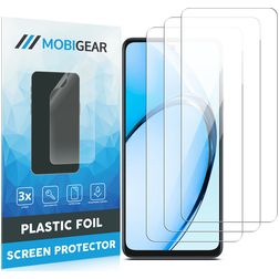 Mobigear OPPO A60 Screenprotector Folie - Case Friendly (3-Pack)