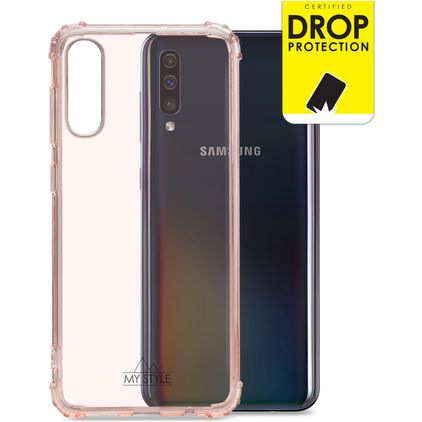 My Style Protective Flex Samsung Galaxy A30s Hoesje Flexibel TPU Backcover Shockproof - Soft Pink