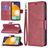 Mobigear Excellent Samsung Galaxy A13 5G Hoesje Bookcase Portemonnee - Rood
