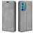 Mobigear Retro Slim Motorola Edge 30 Hoesje Bookcase Portemonnee - Grijs Mobigear Retro Slim Motorola Edge 30 Hoesje Bookcase Portemonnee - Grijs