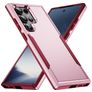 Mobigear Heavy Armor Samsung Galaxy S24 Ultra Hoesje Hardcase Backcover Shockproof - Roze