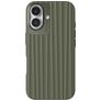 Nudient Bold iPhone 16 MagSafe Hoesje Hardcase Backcover - Olive Green