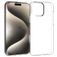 Mobigear Basics Doorzichtig iPhone 16 Pro Max Hoesje Flexibel TPU Backcover - Transparant