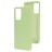 Mobiparts Samsung Galaxy A72 Siliconen Hoesje Backcover - Pistache Green