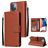 Mobigear Wallet iPhone 14 Plus Hoesje Bookcase Portemonnee - Bruin