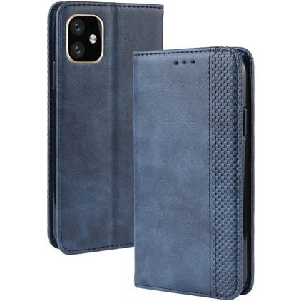 Mobigear Sensation iPhone 11 Hoesje Bookcase Portemonnee - Blauw