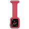 Mobigear Clip Case Verpleegkundige Apple Watch Bandje Speld - 46/45/44 mm - Rood
