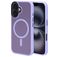 Mobiparts Hardcover iPhone 16 MagSafe Hoesje Hardcase Backcover - Satin Lila