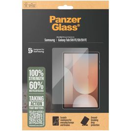 PanzerGlass Ultra Wide Fit Samsung Galaxy Tab S10 FE Glazen Screenprotector - Case Friendly