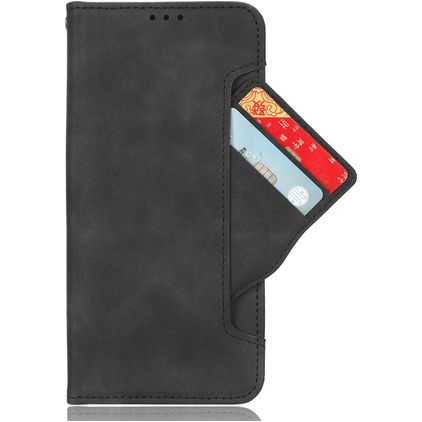 Mobigear Slide Wallet OPPO Find X9 Hoesje Bookcase Portemonnee - Zwart