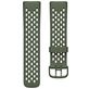 Mobigear Sport Plus Buckle Siliconen Fitbit Charge 5 Bandje Gespsluiting - Groen