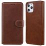 Mobigear Wallet iPhone 12 Pro Max Hoesje Bookcase Portemonnee - Bruin