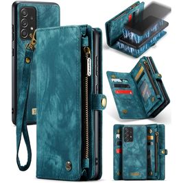 Caseme 008 Samsung Galaxy A52s 5G Hoesje Uitneembare 2in1 Bookcase Portemonnee - Blauw Caseme 008 Samsung Galaxy A52s 5G Hoesje Uitneembare 2in1 Bookcase Portemonnee - Blauw
