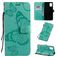 Mobigear Butterfly Samsung Galaxy A51 Hoesje Bookcase Portemonnee - Turquoise