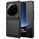 Mobigear Brushed Slim Xiaomi 13 Ultra Hoesje Flexibel TPU Backcover - Zwart