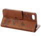 Mobigear Butterfly iPhone SE (2020) Hoesje Bookcase Portemonnee - Bruin