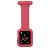 Mobigear Clip Case Verpleegkundige Apple Watch Bandje Speld - 46/45/44 mm - Rood