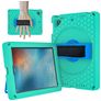 Mobigear Ruggedized iPad 5 (2017) Hoes EVA Schuim Backcover + Standaard - Groen