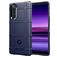 Mobigear Rugged Shield Sony Xperia 5 Hoesje Flexibel TPU Backcover Shockproof - Blauw