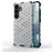 Mobigear Honeycomb Samsung Galaxy S24 Hoesje Hardcase Backcover Shockproof - Wit