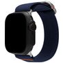 Mobilize Elastic Nylon Apple Watch Bandje Elastische band - 42/41/40/38 mm - Blauw