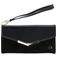 Mobilize Gelly Velvet iPhone 12 Pro Hoesje Uitneembare 2in1 Clutch - Deep Black