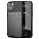Mobigear Groove iPhone 13 Mini Hoesje Flexibel TPU Backcover - Zwart