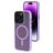 Mobiparts Hardcover iPhone 14 Pro MagSafe Hoesje Hardcase Backcover - Satin Lila