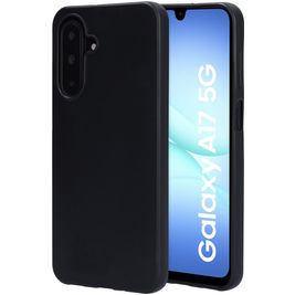 Mobiparts Classic Samsung Galaxy A17 Hoesje Flexibel TPU Backcover - Zwart