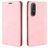 Mobigear Retro Slim OPPO Reno 3 Pro Hoesje Bookcase Portemonnee - Roze