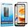 Mobigear Premium LG K61 Glazen Screenprotector - Case Friendly - Zwart