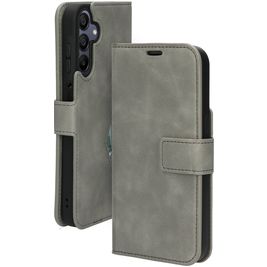 Mobiparts Classic Wallet Samsung Galaxy A15 Hoesje Bookcase Portemonnee - Granite Grey