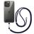 Mobigear Lanyard Universeel Verstelbaar Telefoonkoord - Marineblauw