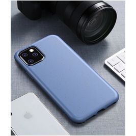 Mobigear Bio iPhone 11 Hoesje Eco Friendly Backcover - Blauw