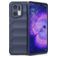 Mobigear Bumpy OPPO Find X5 Pro Hoesje Flexibel TPU Backcover - Donkerblauw