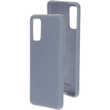 Mobiparts Samsung Galaxy S20 Siliconen Hoesje Backcover - Royal Grey