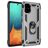 Mobigear Armor Ring Samsung Galaxy A71 Hoesje Hardcase Backcover Shockproof met Ringhouder - Zilver