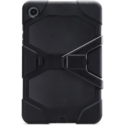 Xccess Survivor Essential Samsung Galaxy Tab A8 10.5 (2021) Hoes Hard Kunststof,Siliconen Backcover + Standaard - Zwart