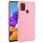 Mobigear Croco Samsung Galaxy A21s Hoesje Backcover - Roze
