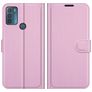 Mobigear Classic Motorola Moto G50 Hoesje Bookcase Portemonnee - Roze