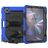 Mobigear SureGrip Xtreme iPad Air 11 Inch (2026) Hoes Hard Kunststof,Siliconen Backcover + Stylus Houder + Schouderband + Standaard - Donkerblauw
