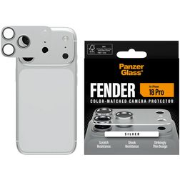 PanzerGlass FENDER iPhone 18 Pro Aluminium Camera Protector - Case Friendly - Zilver
