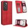 Mobigear Sensation OPPO Reno 12 Pro Hoesje Bookcase Portemonnee - Rood