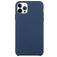 Mobigear Rubber Touch iPhone 15 Pro Max Siliconen Hoesje Backcover - Donkerblauw