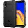 Mobigear Rugged Shield Xiaomi Redmi 9A Hoesje Flexibel TPU Backcover Shockproof - Zwart