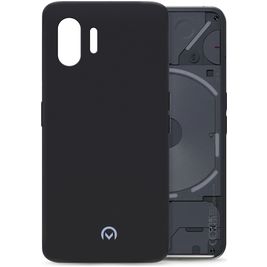 Mobilize Rubber Gelly Nothing Phone (2) Hoesje Flexibel TPU Backcover - Matt Black