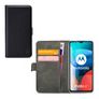 Mobilize Classic Gelly Wallet Motorola Moto E7 Plus Hoesje Bookcase Portemonnee - Zwart
