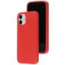 Mobiparts iPhone 12 Mini Siliconen Hoesje Backcover - Scarlet Red