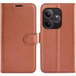 Mobigear Classic Realme GT 6 Hoesje Bookcase Portemonnee - Bruin
