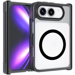 Mobigear Shockproof iPhone Duo MagSafe Hoesje Hardcase Backcover - Zwart
